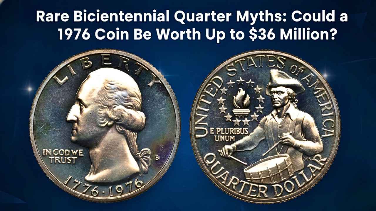 Rare Bicentennial Quarter Myths: Could a 1976 Coin Be Worth Up to $36 Million?